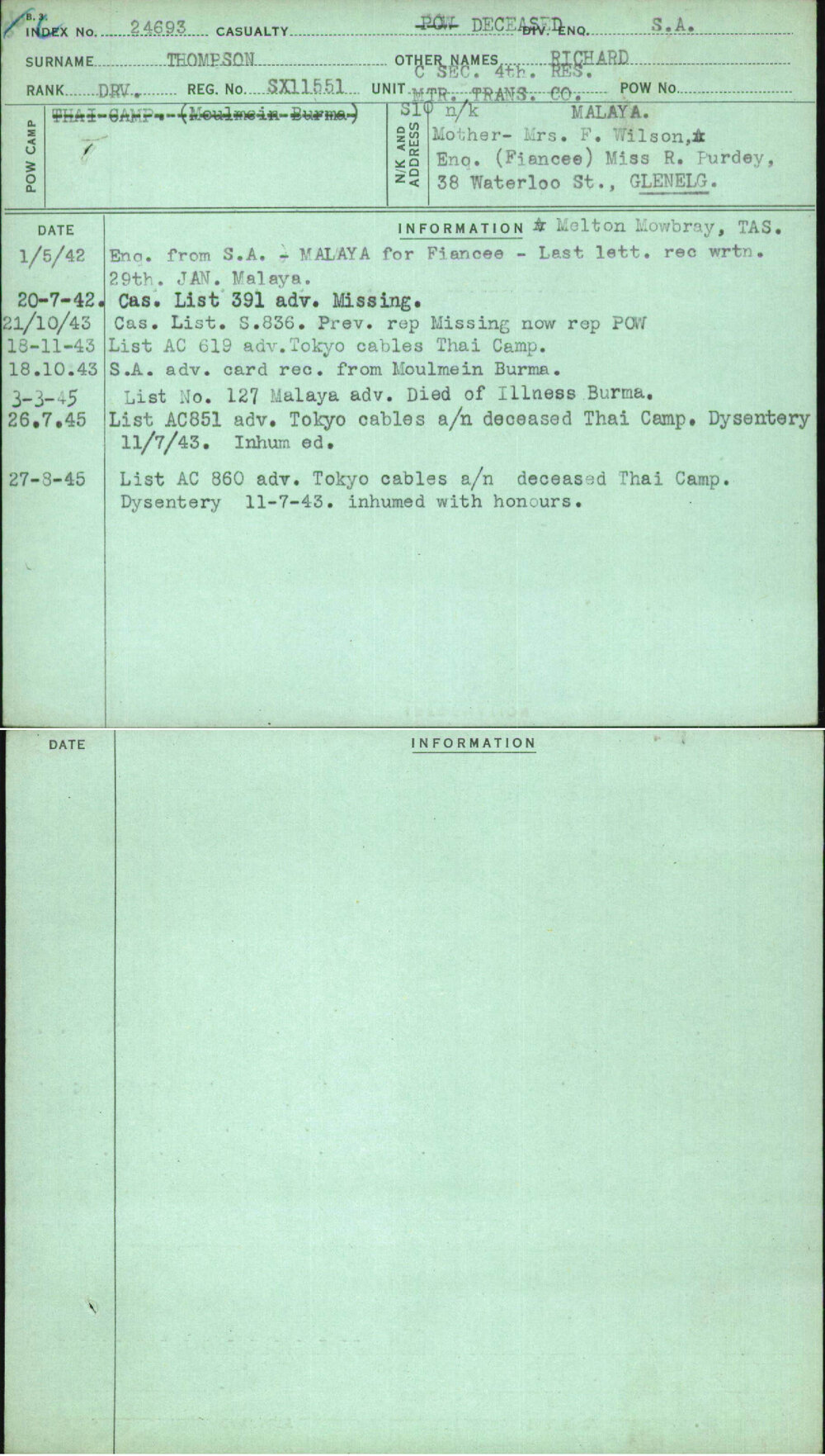 Thompson, Richard, SX11551