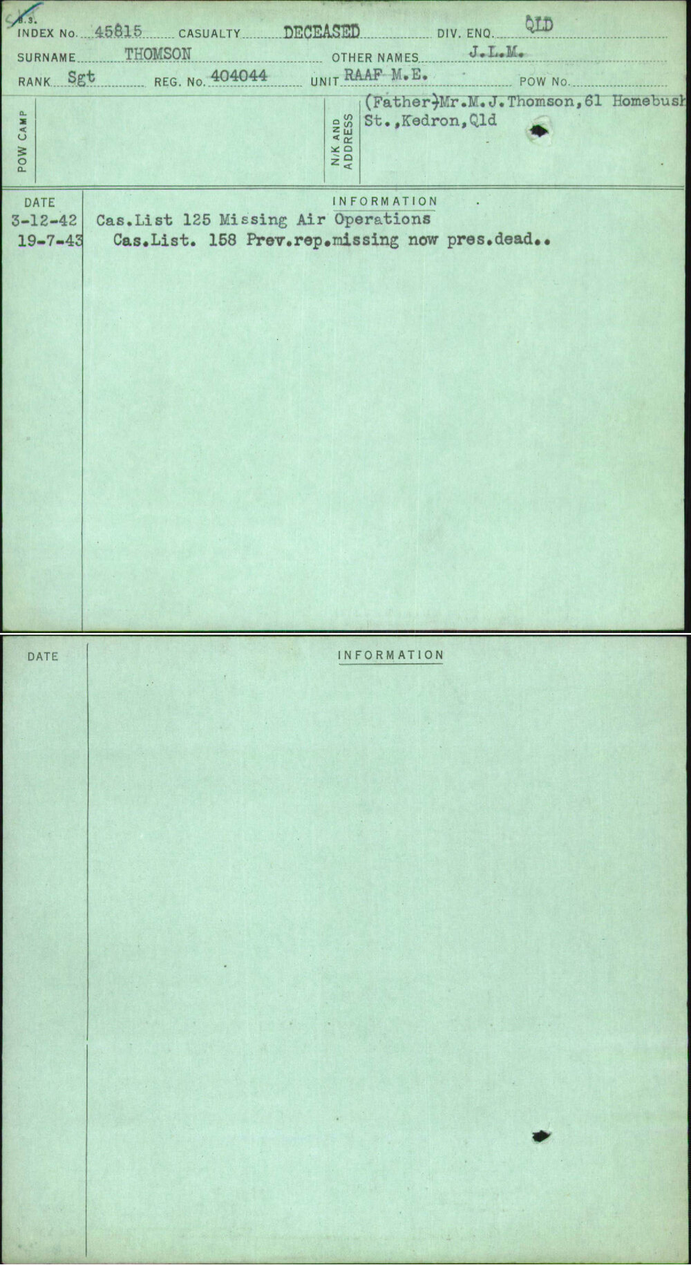 Thomson, J L M, 404044