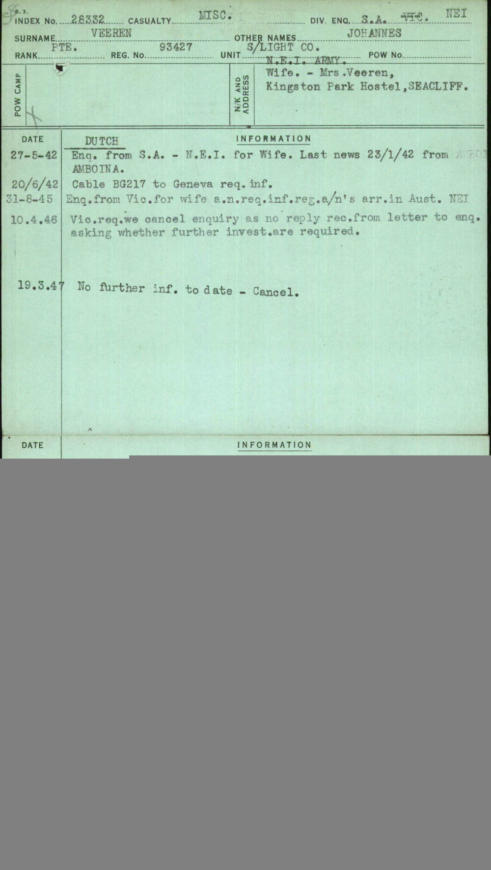 Veeren, Johannes, 93427