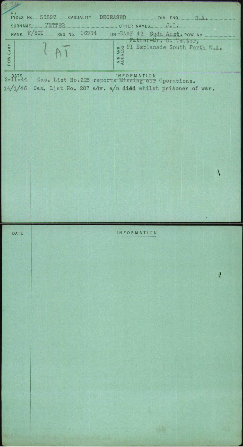 Vetter, J I, 16954