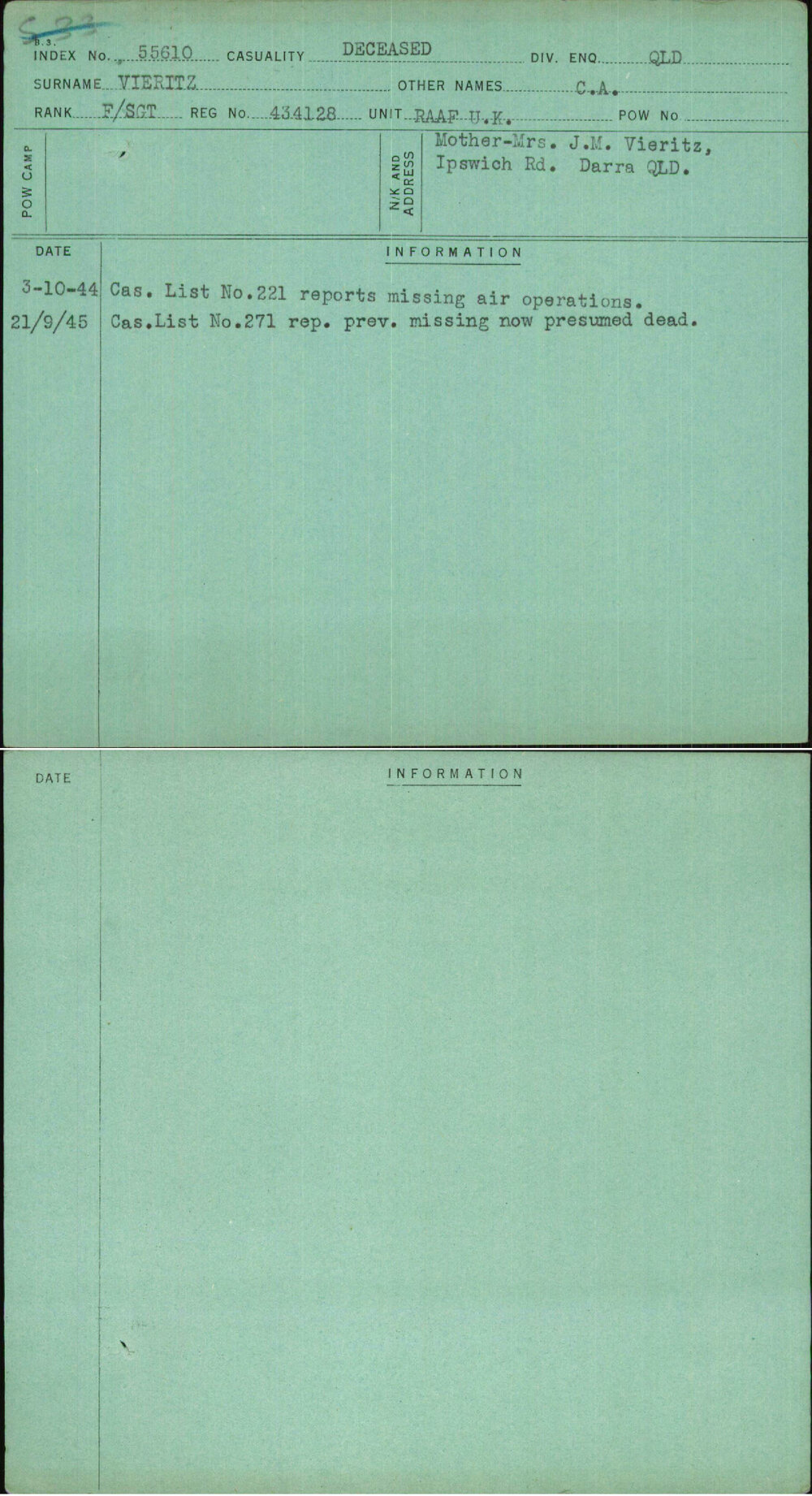 Vieritz, C A, 434128