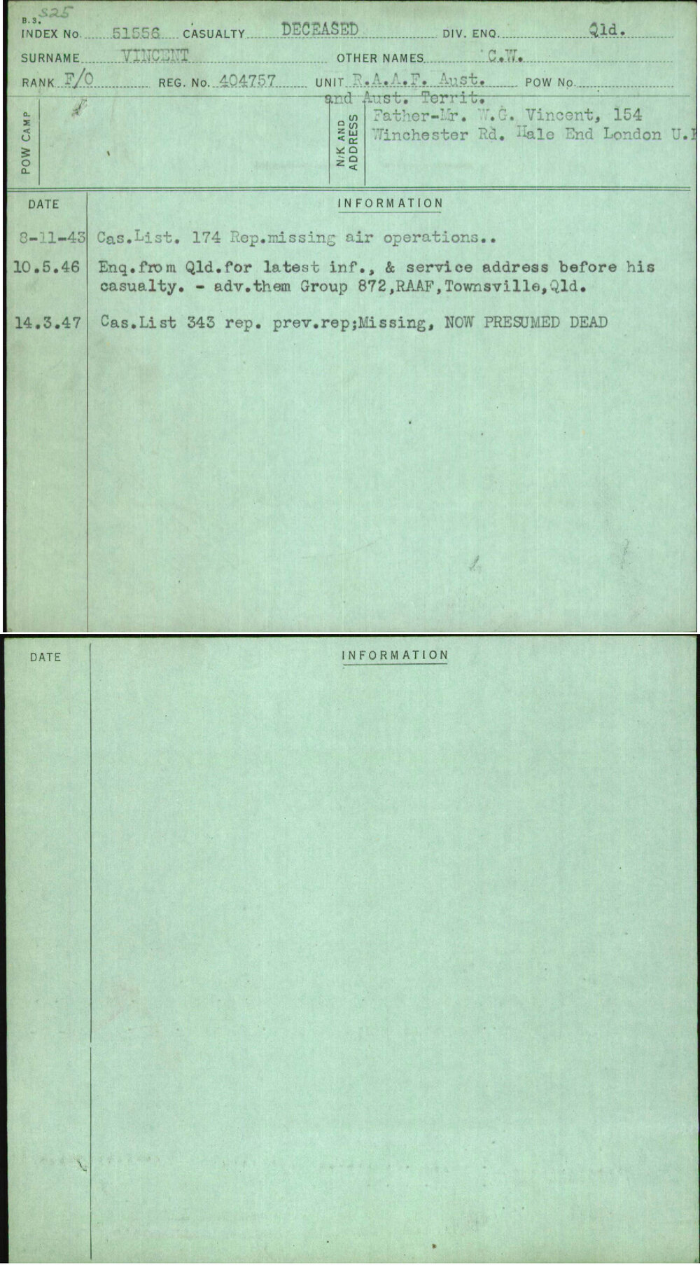 Vincent, C W, 404757