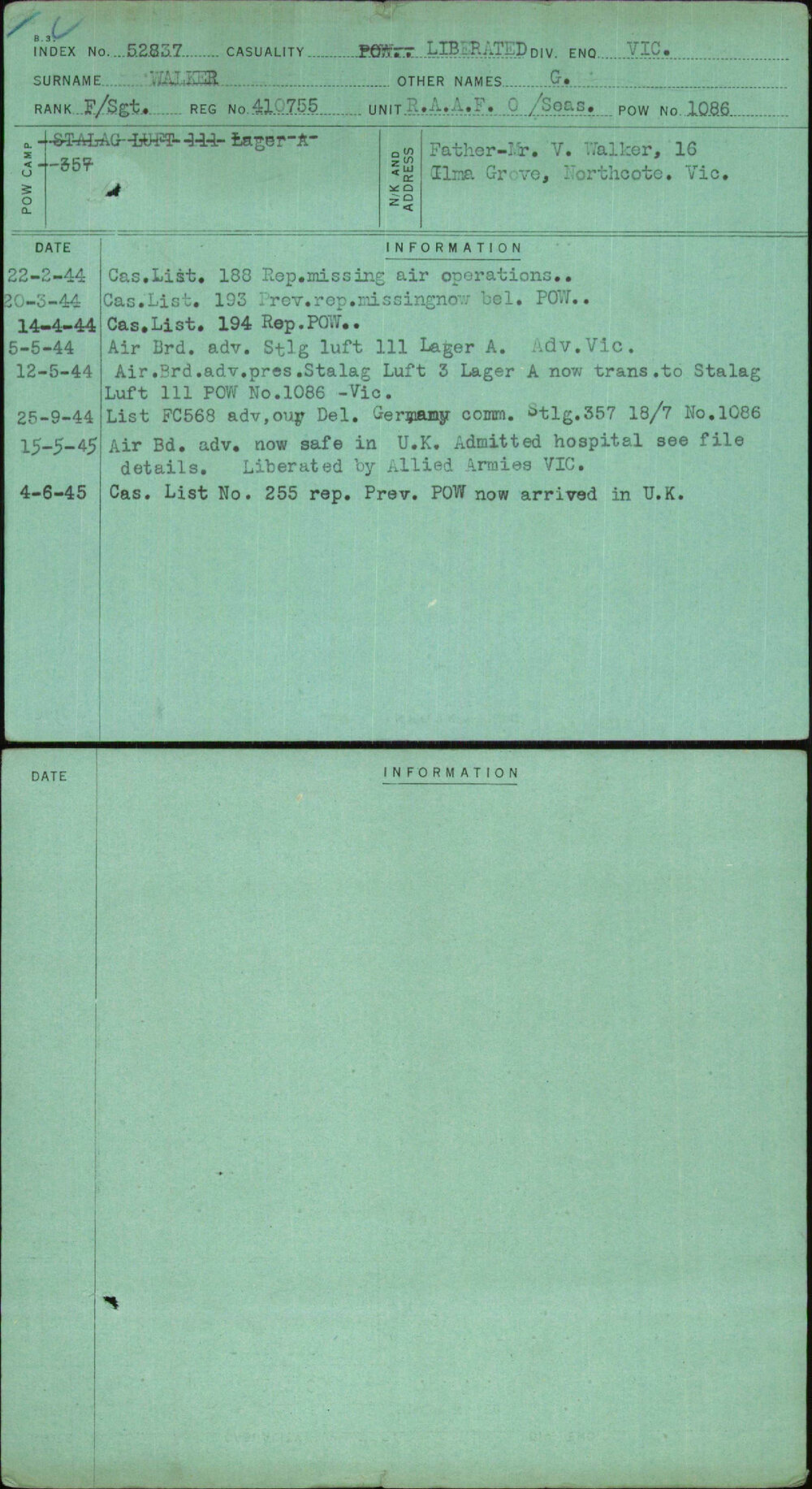 Walker, G, 410755