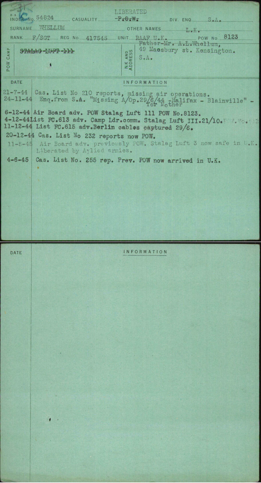 Whellum, L K, 417545