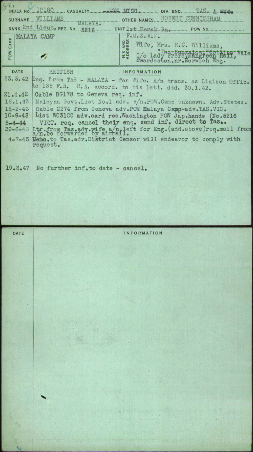 Williams, Robert Cunningham, 5216