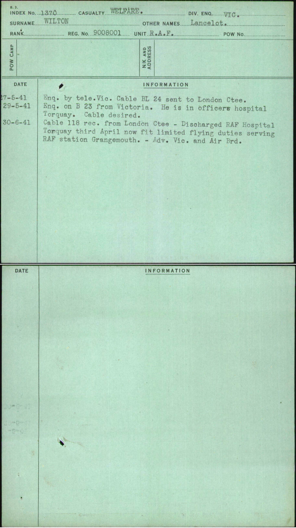 Wilton, Lancelot, 9008001