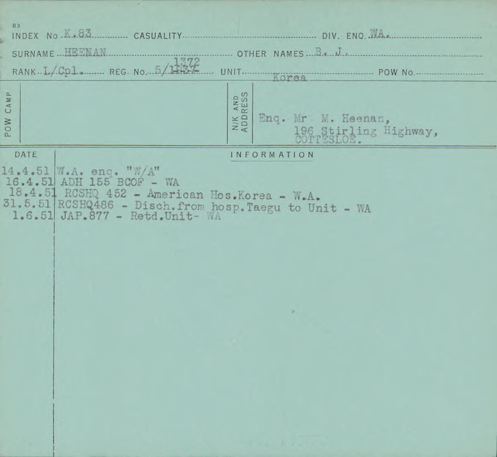 Heenan, B J, 5/1372