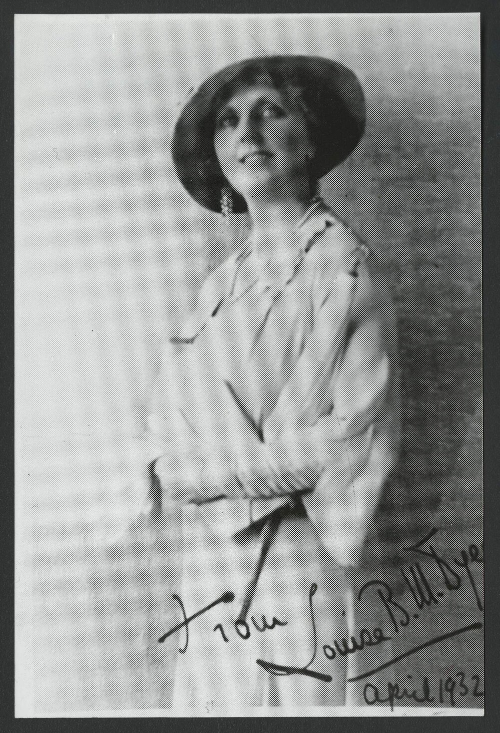 Portrait of Louise Dyer