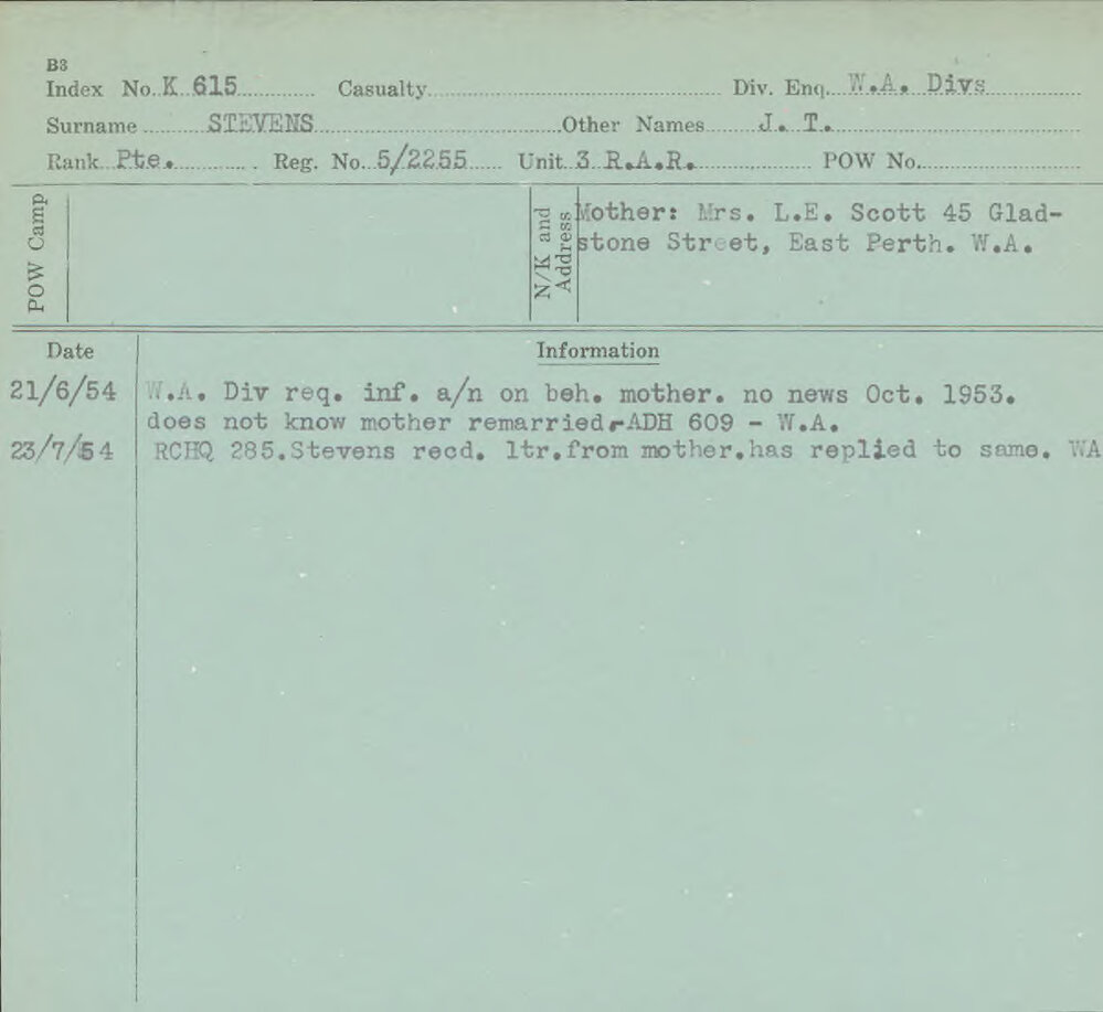 Stevens, J T, 5/2255