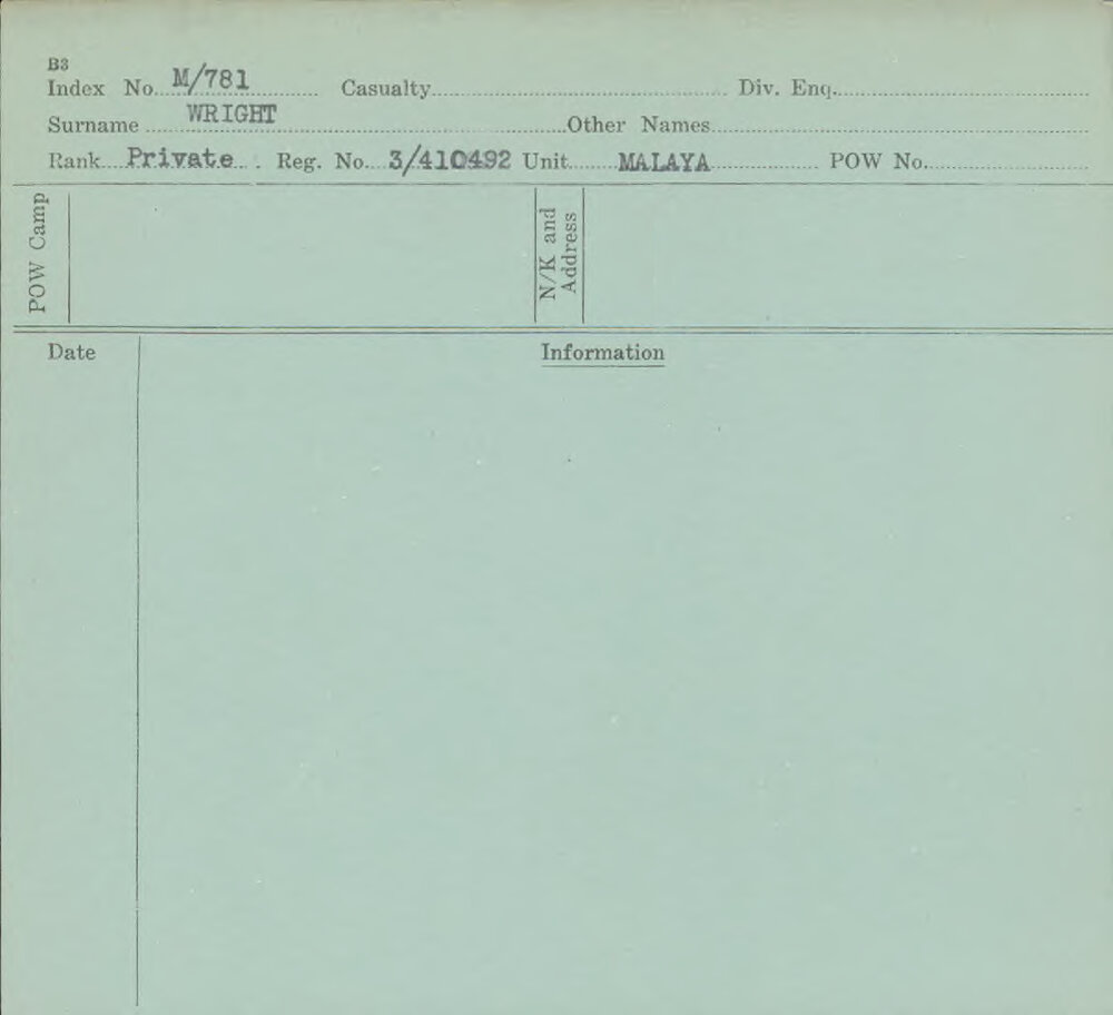 Wright, 3/410492