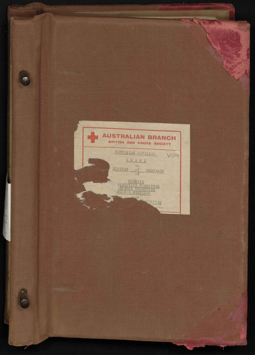 Index to Minutes of Council Meetings and Sub-committees