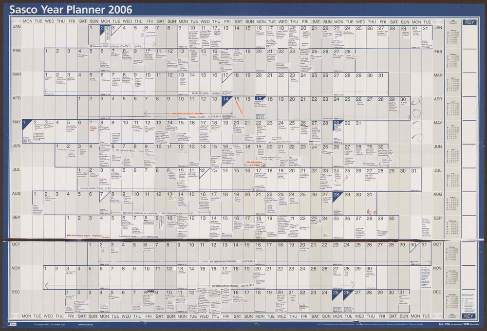 Year planner 2006