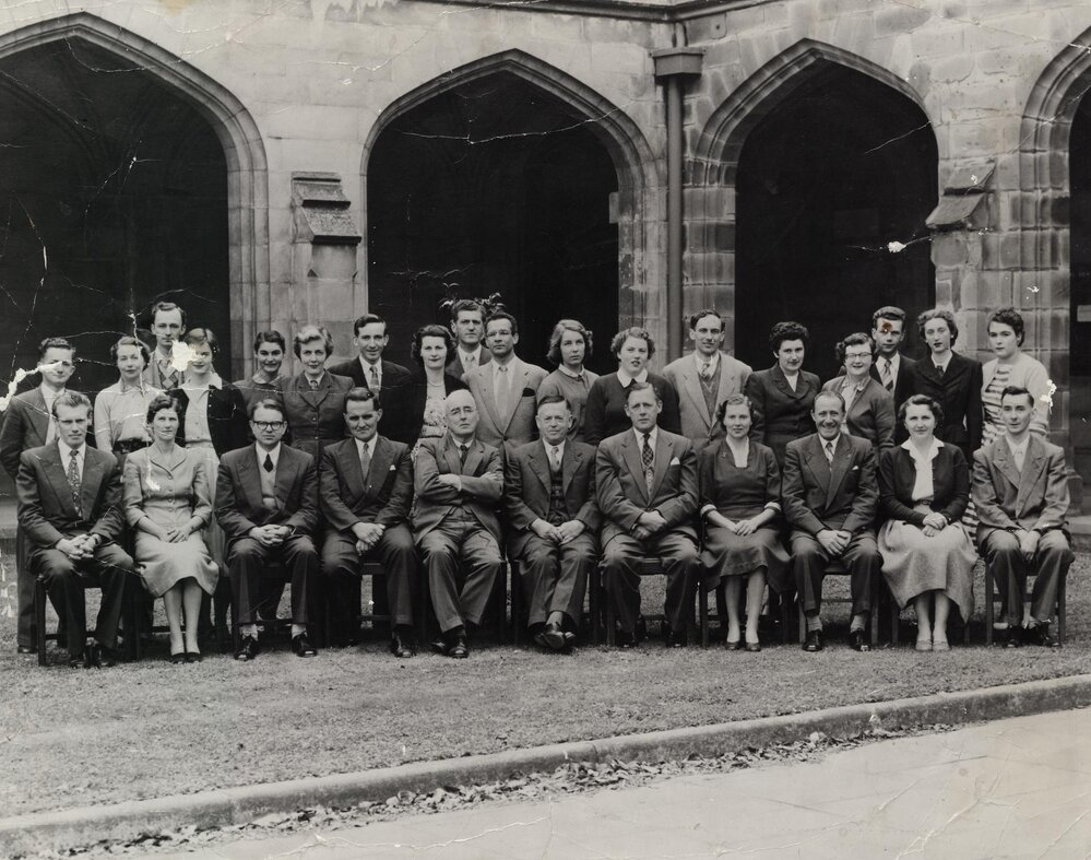 Administrative and Office staff, University of Melbourne, circa 1957.