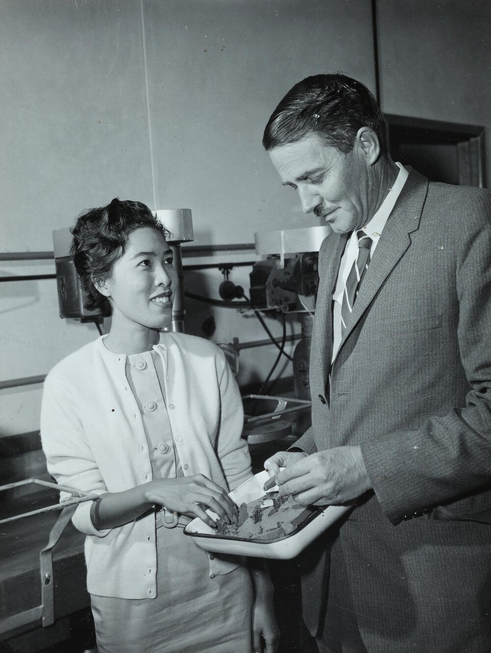 Associate Professor Henry Haughton Dunkin and Miss Boonsom Raksak, University of Melbourne.