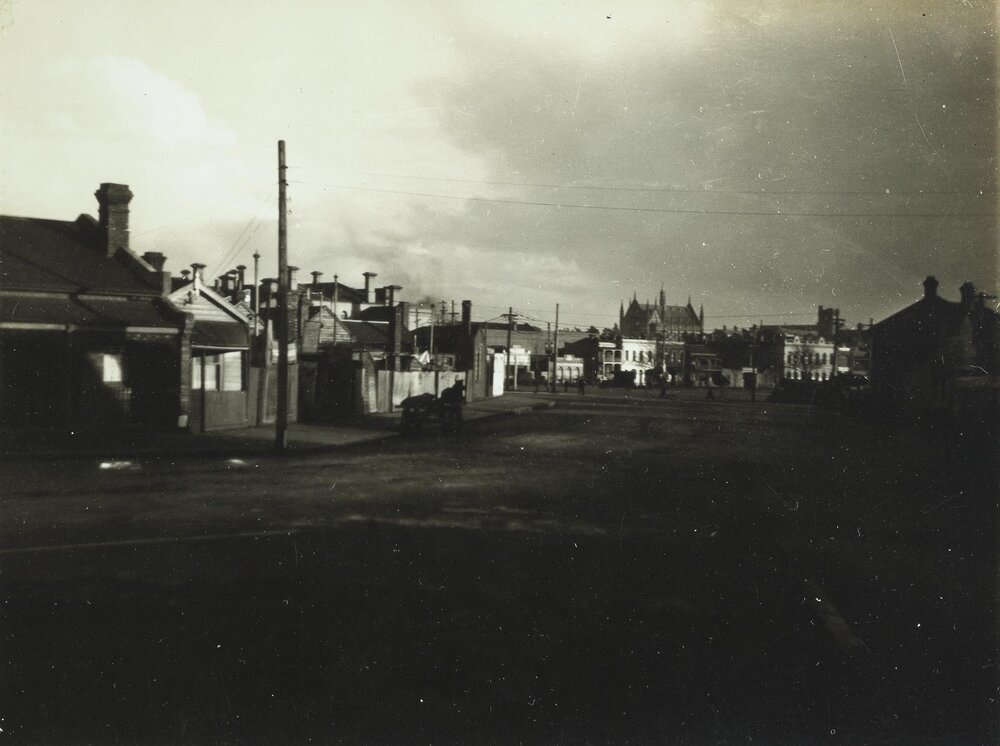 Bedford Street, North Melbourne, circa 1931-1936.