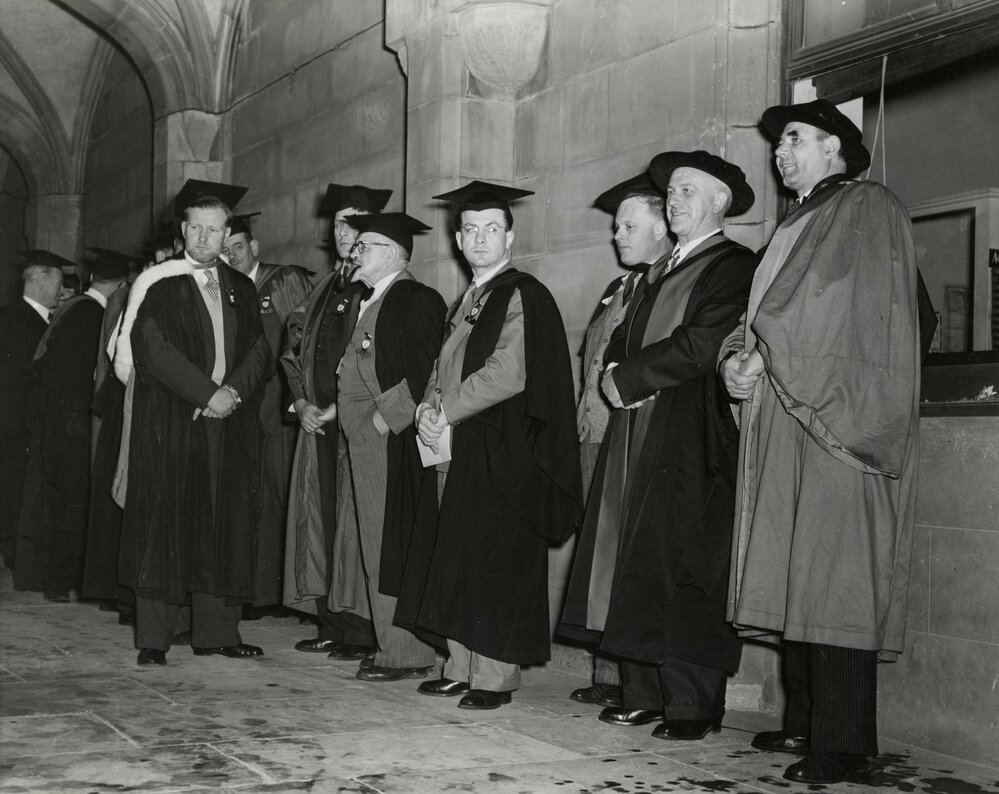 Centenary celebrations, University of Melbourne, August 1956.