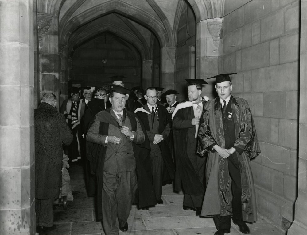 Centenary celebrations, University of Melbourne, August 1956.