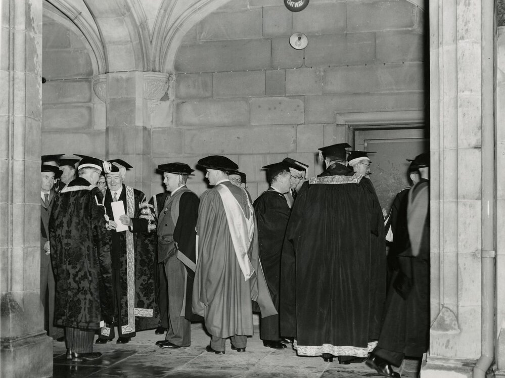 Centenary celebrations, University of Melbourne, August 1956.