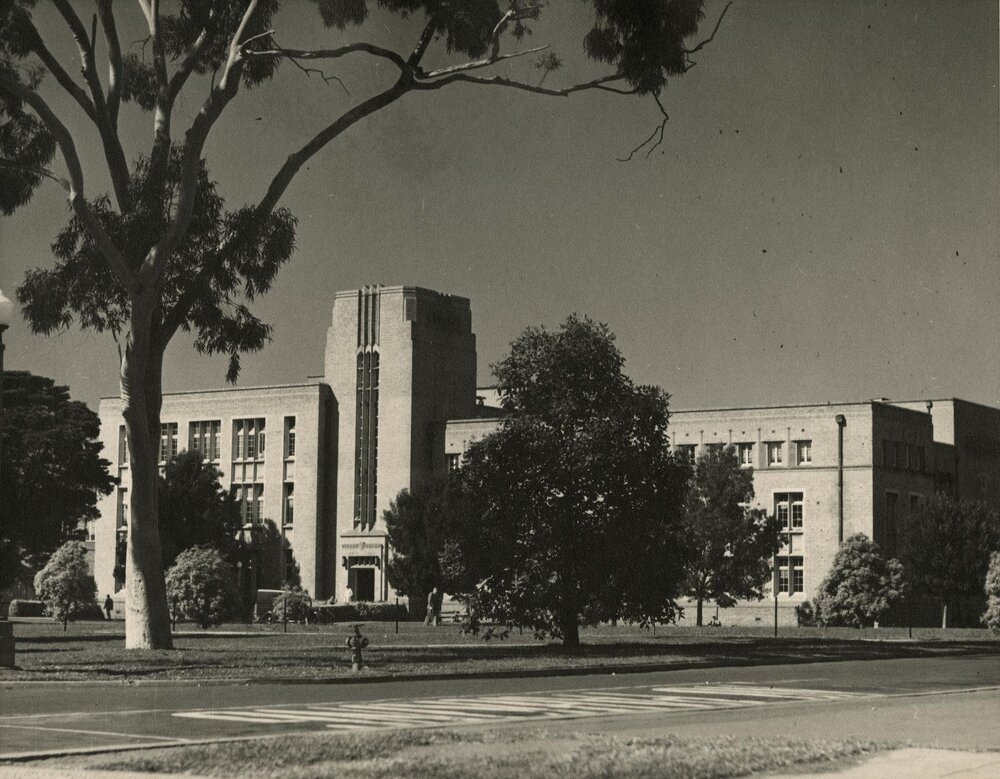 Chemistry School, University of Melbourne, circa 1955.