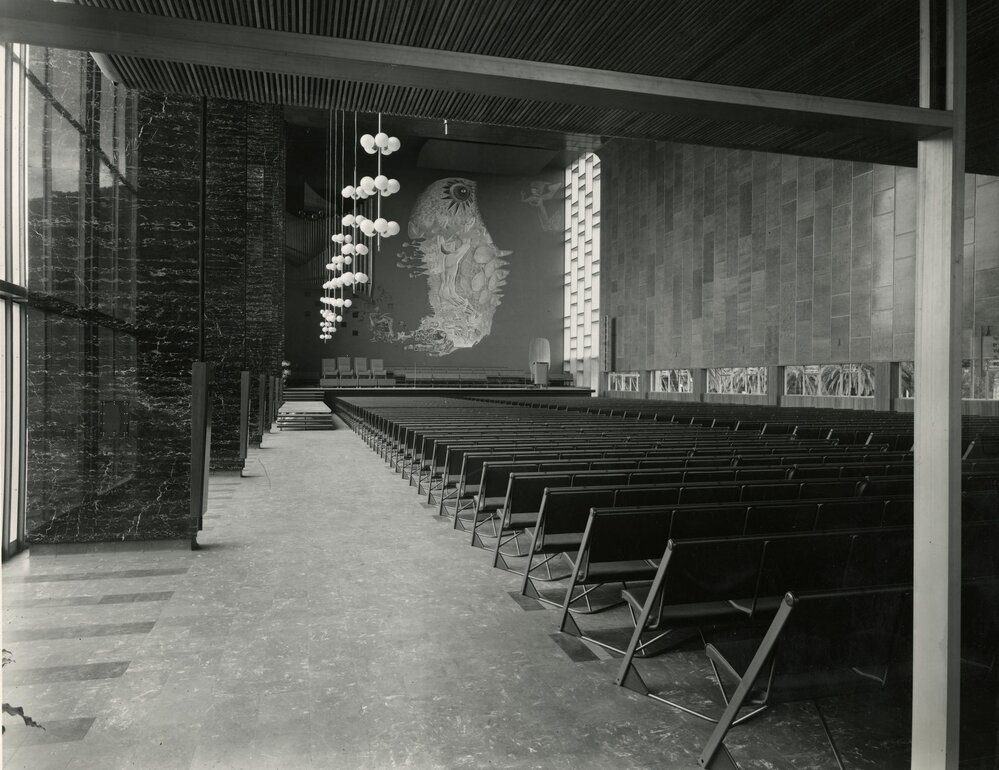 Conferring of honorary LL.D. degree on Dr. Rowden White, University of Melbourne, 1 October 1962.
