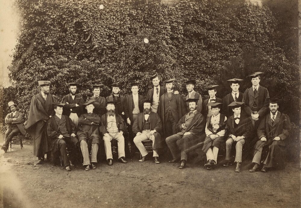 Engineering staff and student group, University of Melbourne.