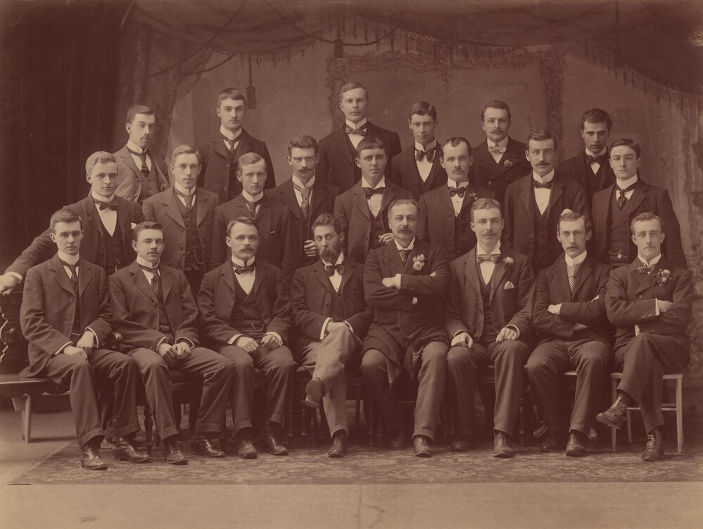 Final Year Law Students, University of Melbourne, 1898.