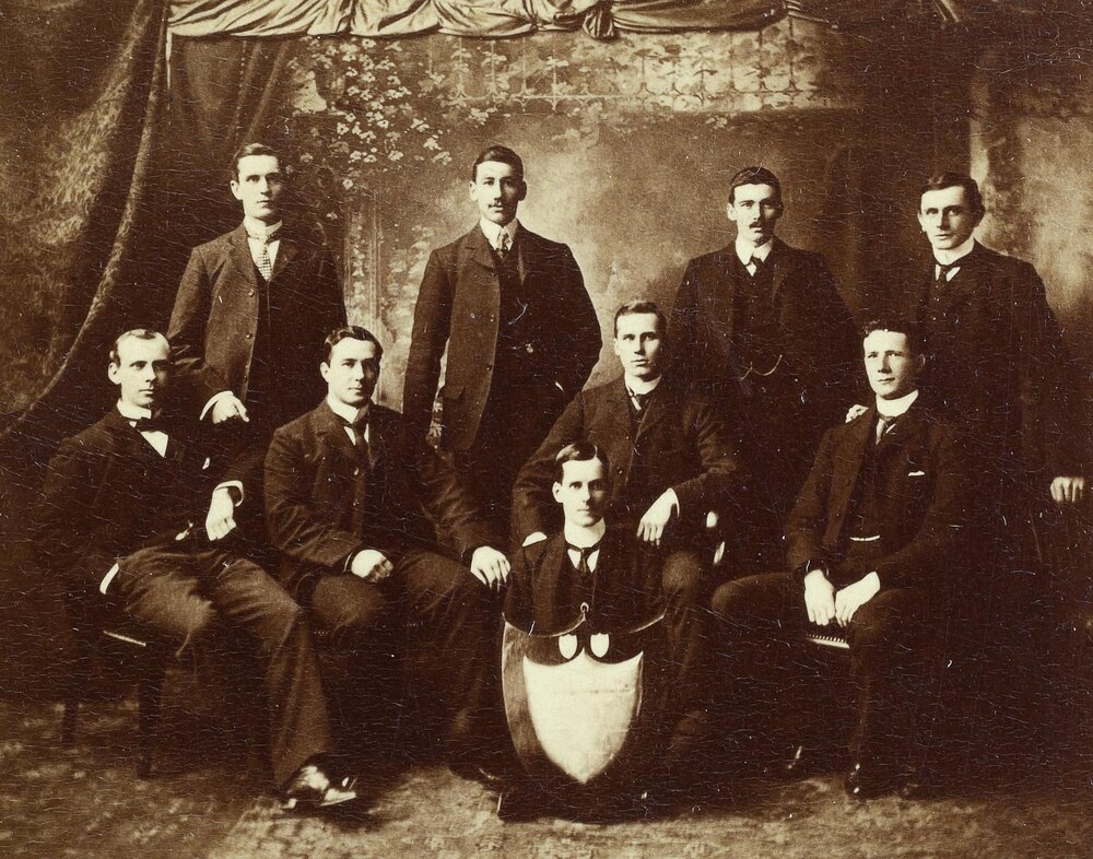 Inter-schools boat race winners, University of Melbourne, 1901.