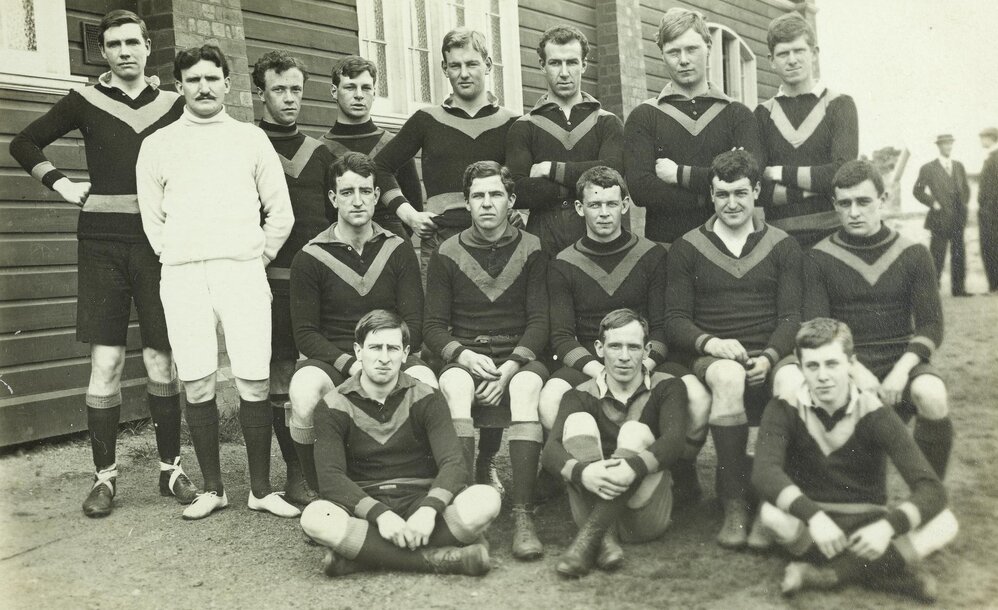 Intervarsity Rugby Football Team, University of Melbourne.