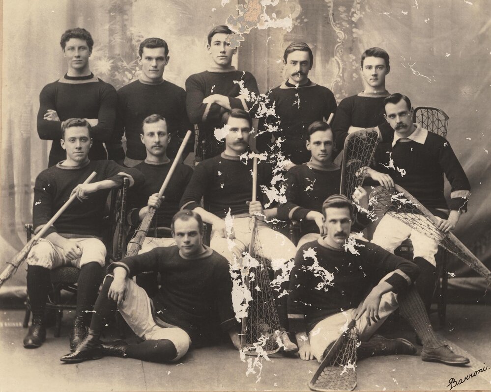 Lacrosse Team Premiers, University of Melbourne, 1900.