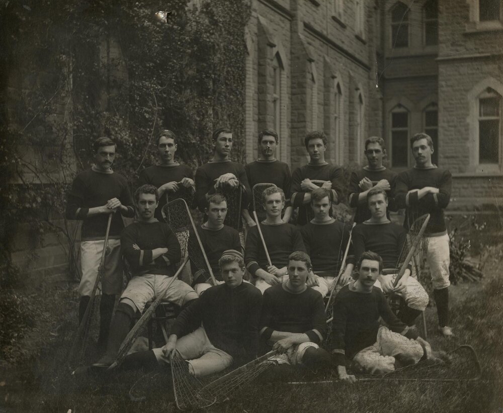 Lacrosse team, University of Melbourne.