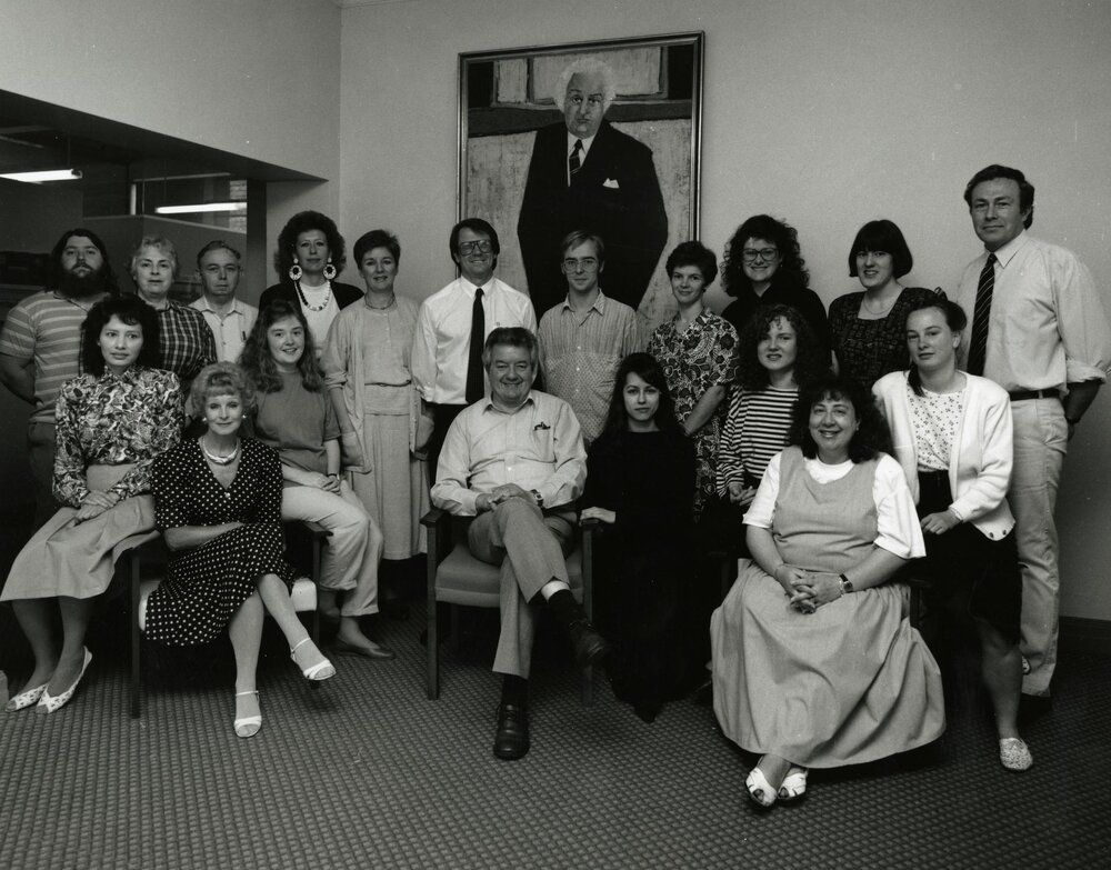 Melbourne University Press Staff, November 1990