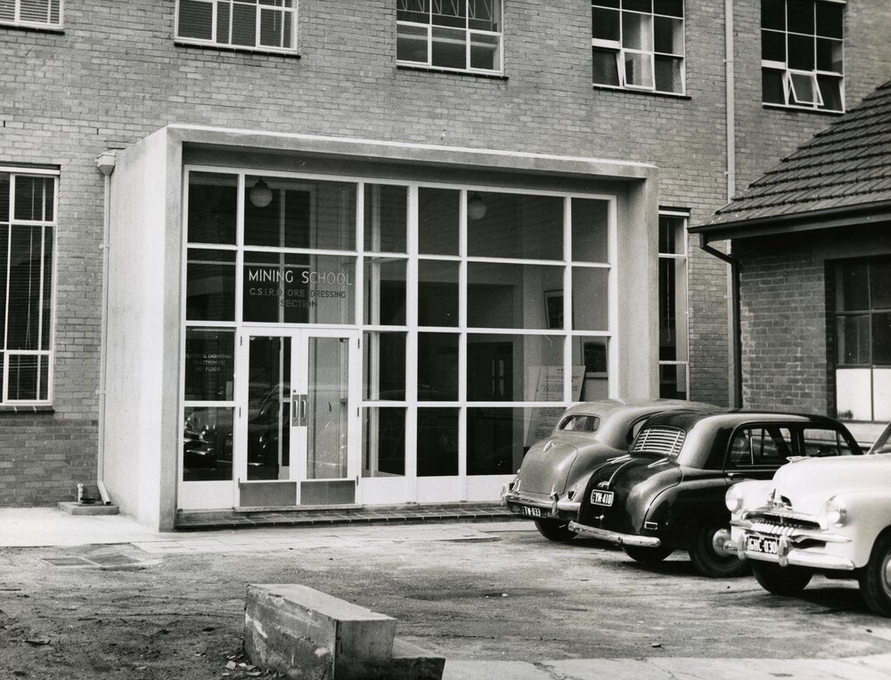 Mining School, University of Melbourne, circa 1955.