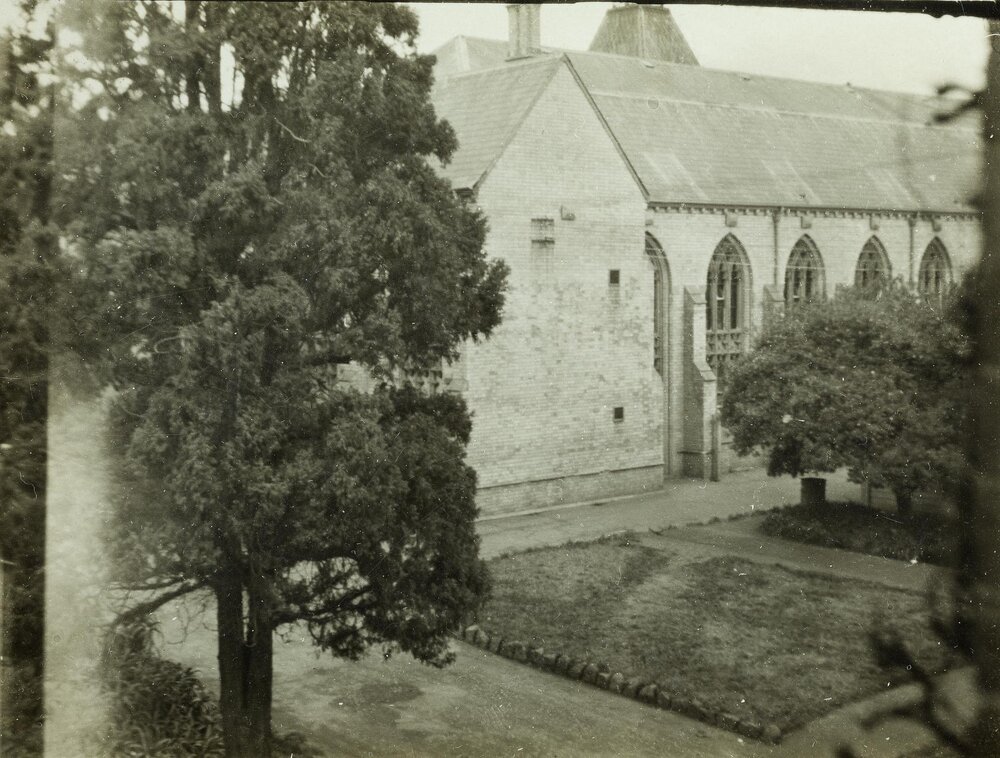 North wing of the Club House (Union House), University of Melbourne, circa 1931-1936.