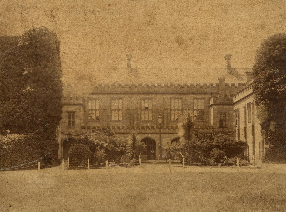 Northern wing of Main Building, University of Melbourne.