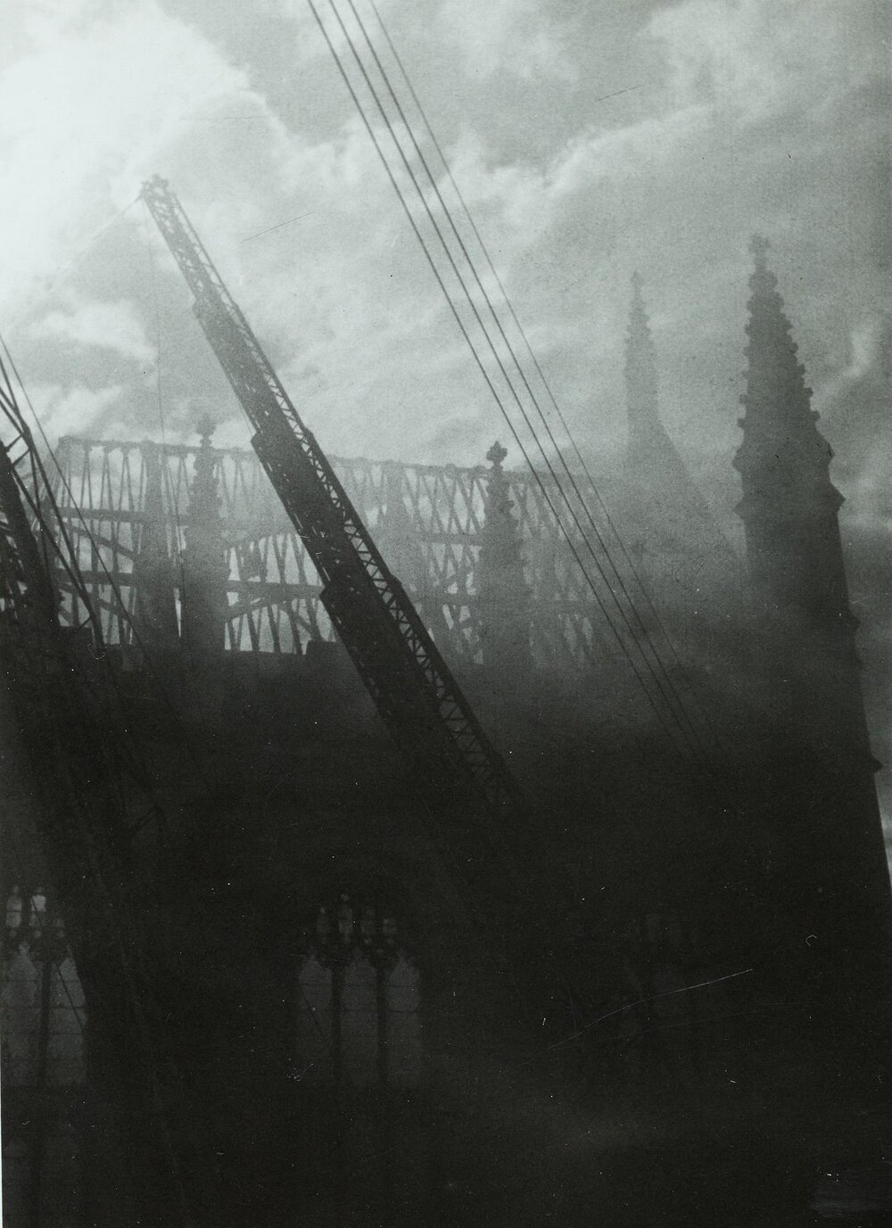 Old Wilson Hall Fire, University of Melbourne