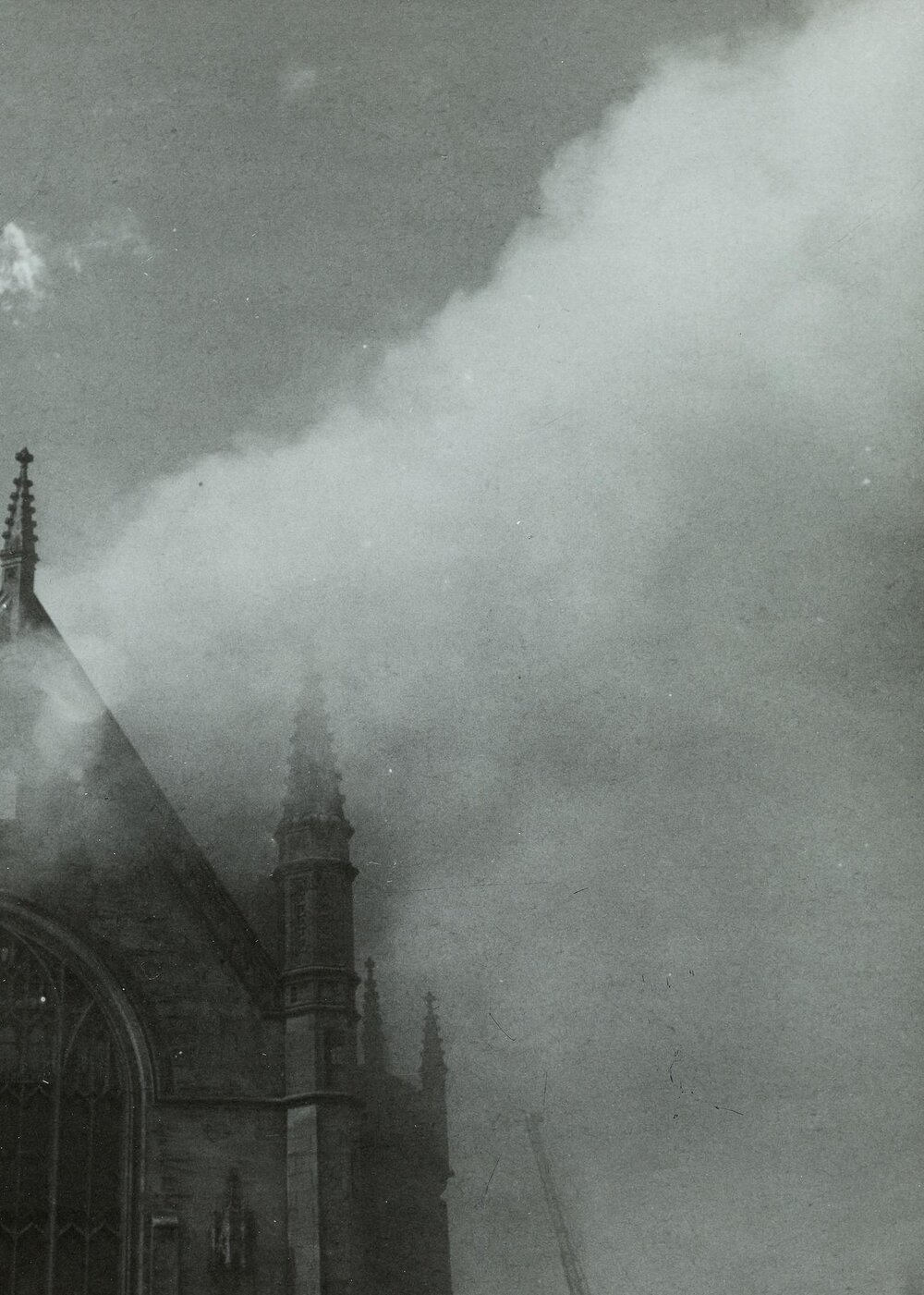 Old Wilson Hall Fire, University of Melbourne