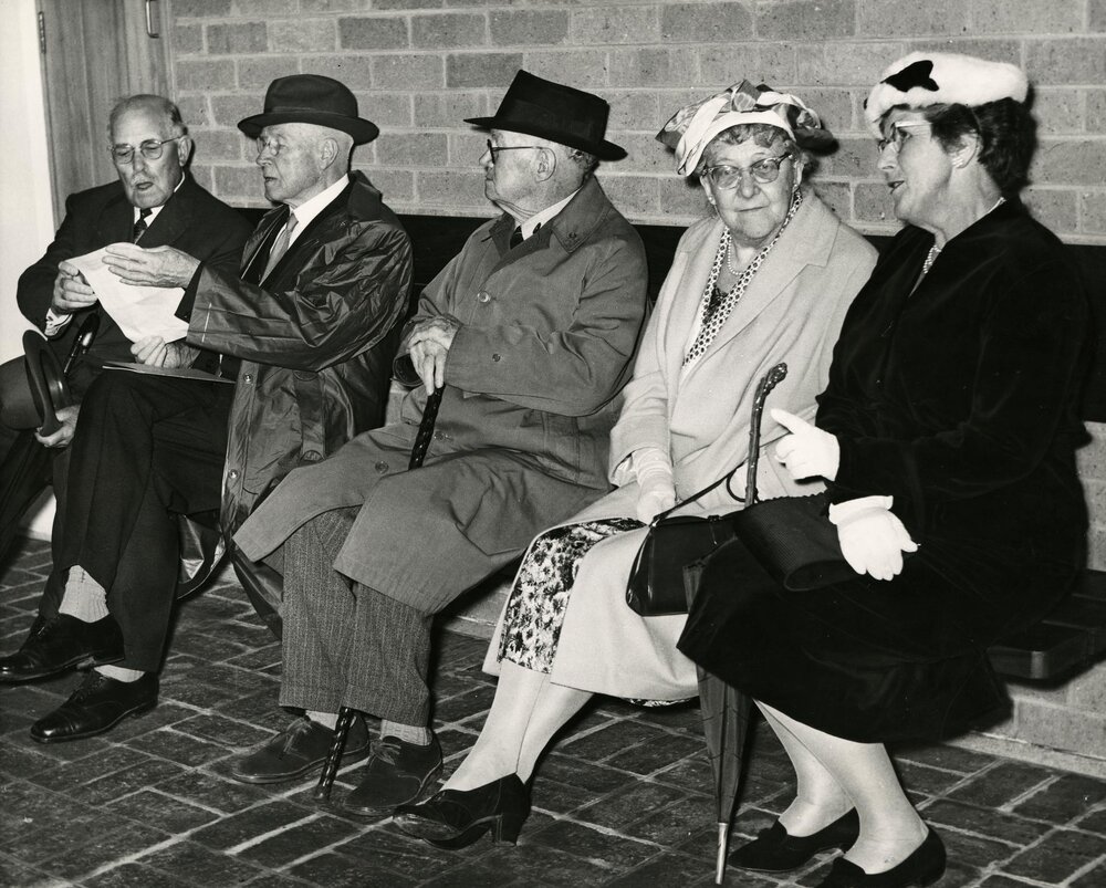 Opening of Redmond Barry building, University of Melbourne, 22 November 1961.