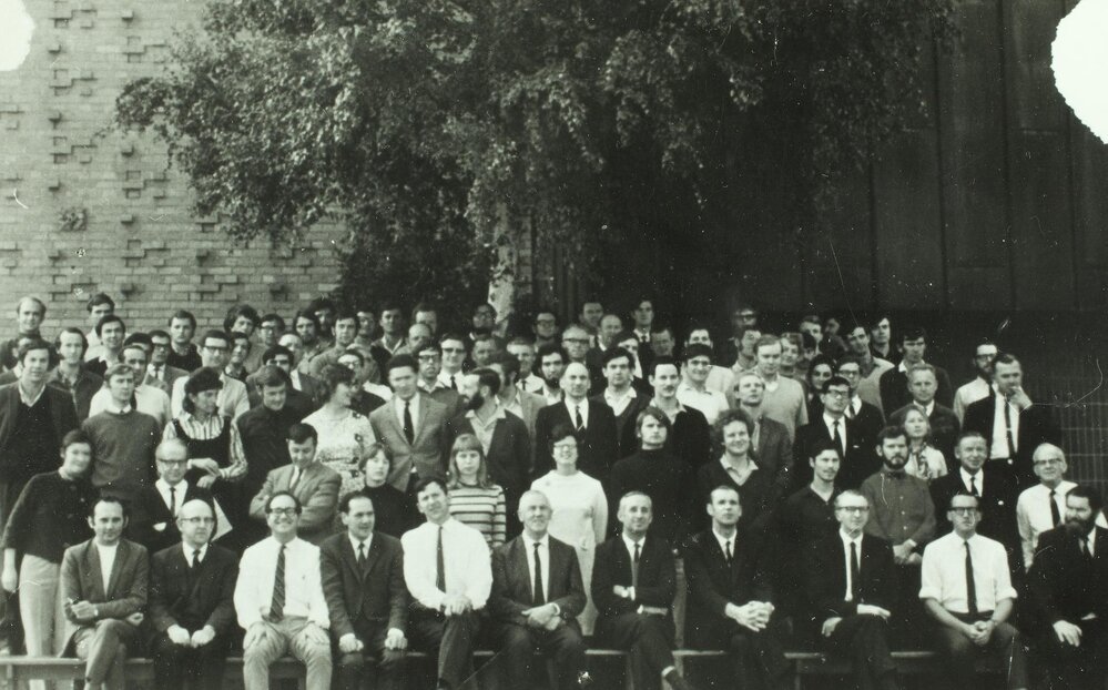 Physics School, University of Melbourne, circa 1970.
