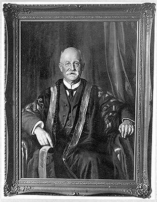 Portrait of Chancellor John Henry MacFarland, University of Melbourne, circa 1918-1935.