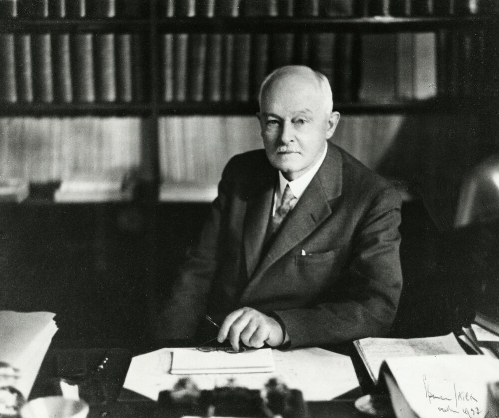 Professor David Orme Masson, University of Melbourne, 1922.