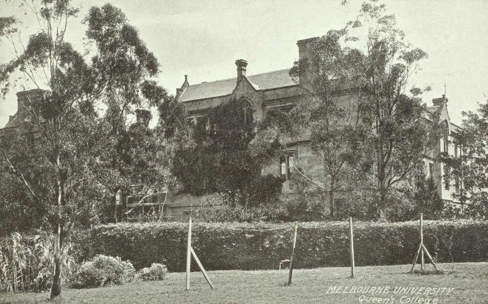 Queens College, University of Melbourne, circa 1910.