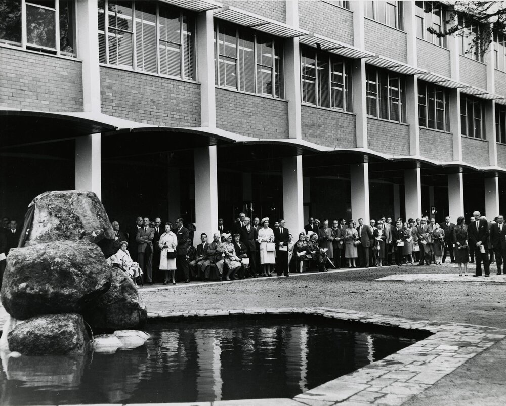 Redmond Barry building official opening, 22 November 1961.