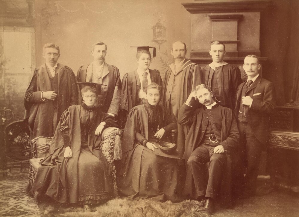 Science students and staff, University of Melbourne, 1894.