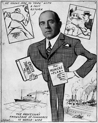 Sir Douglas Berry Copland, 1894-1971.