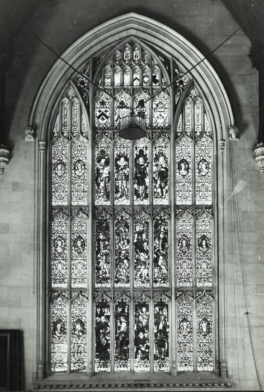 Stevens window in Old Wilson Hall, University of Melbourne.
