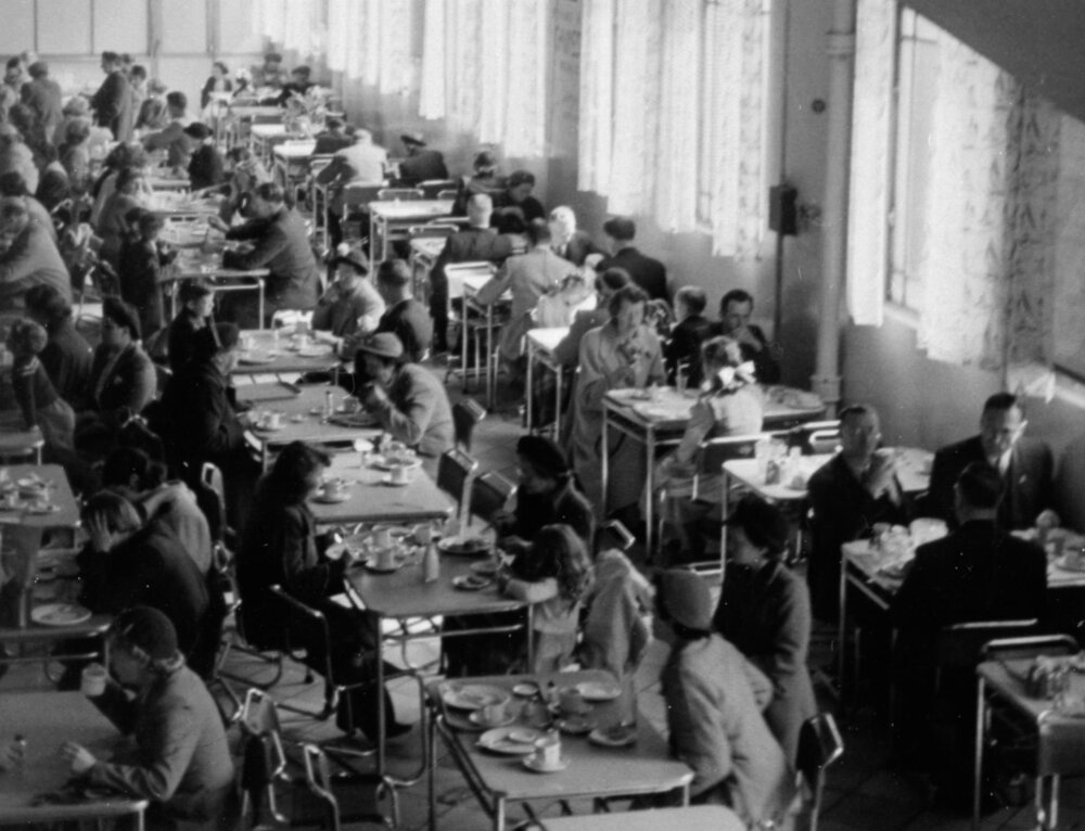 Students' Cafeteria, University of Melbourne.