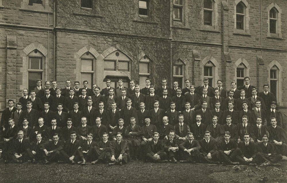 Students with John Henry MacFarland.