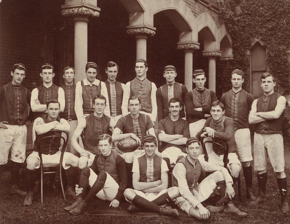 Trinity College Football Team, University of Melbourne, 1901.