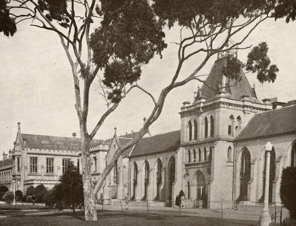 Union and Library, University of Melbourne, 1922.