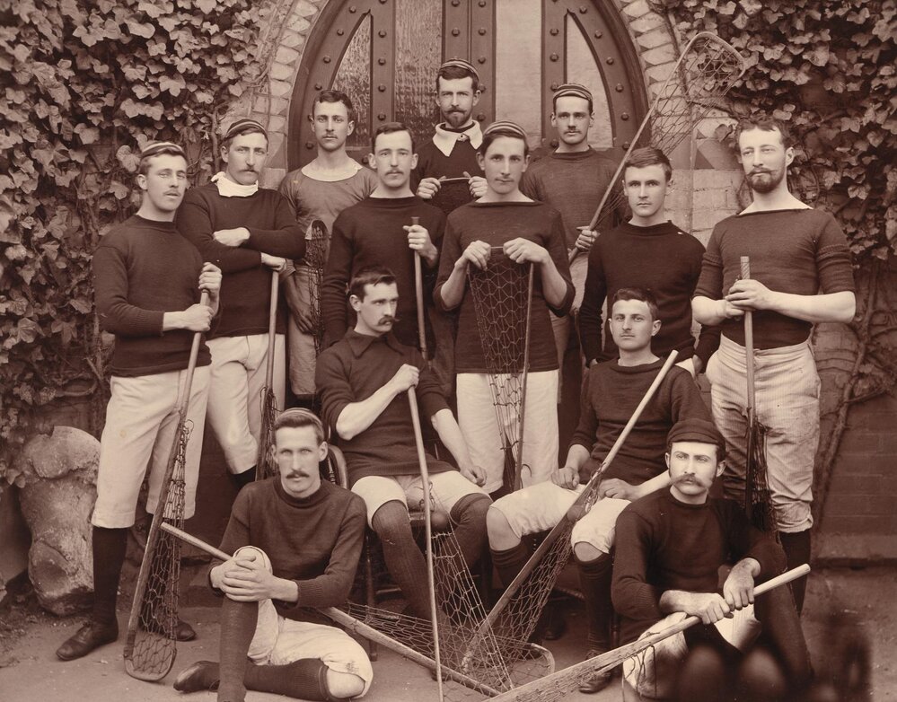 University Lacrosse Premiers, University of Melbourne, 1897.